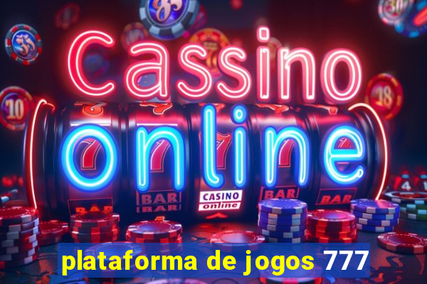 plataforma de jogos 777